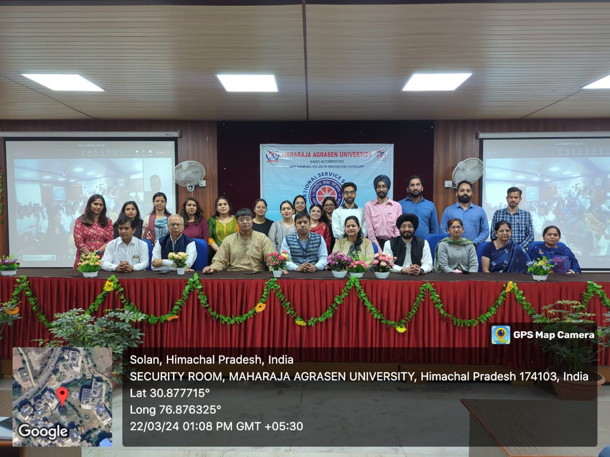 Maharaja Agrasen University tweet media