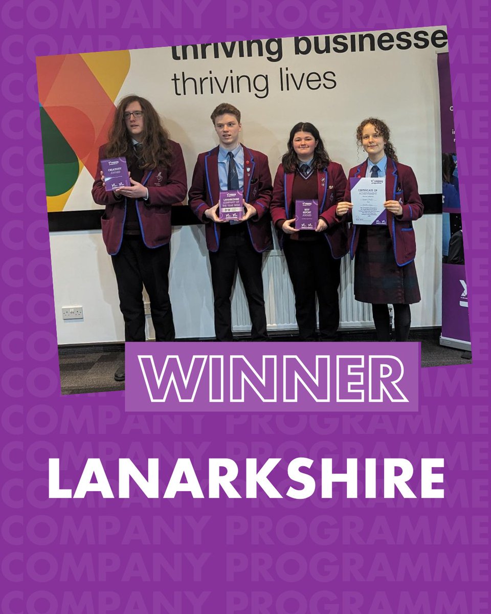 We have our next #CompanyProgramme finalist from our Lanarkshire region, Olympia Candles from @HamiltonCollege. Massive well done too, to Drip from @OfficialHGS Thanks to @DYWLED for sponsoring this event - we'll see Olympia Candles at #FoYE24! 🎉