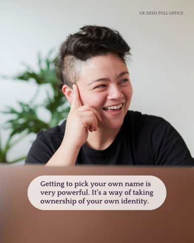 ukdeedpoll_'s tweet photo. Your name is a reflection of your identity.
And if you were given the wrong name at birth- for whatever reason- you have the power to change it.

Choose a name that reflects your identity.
Get started on your Deed Poll.
https://t.co/S0kBBiRjye https://t.co/jzlHvo3MZM