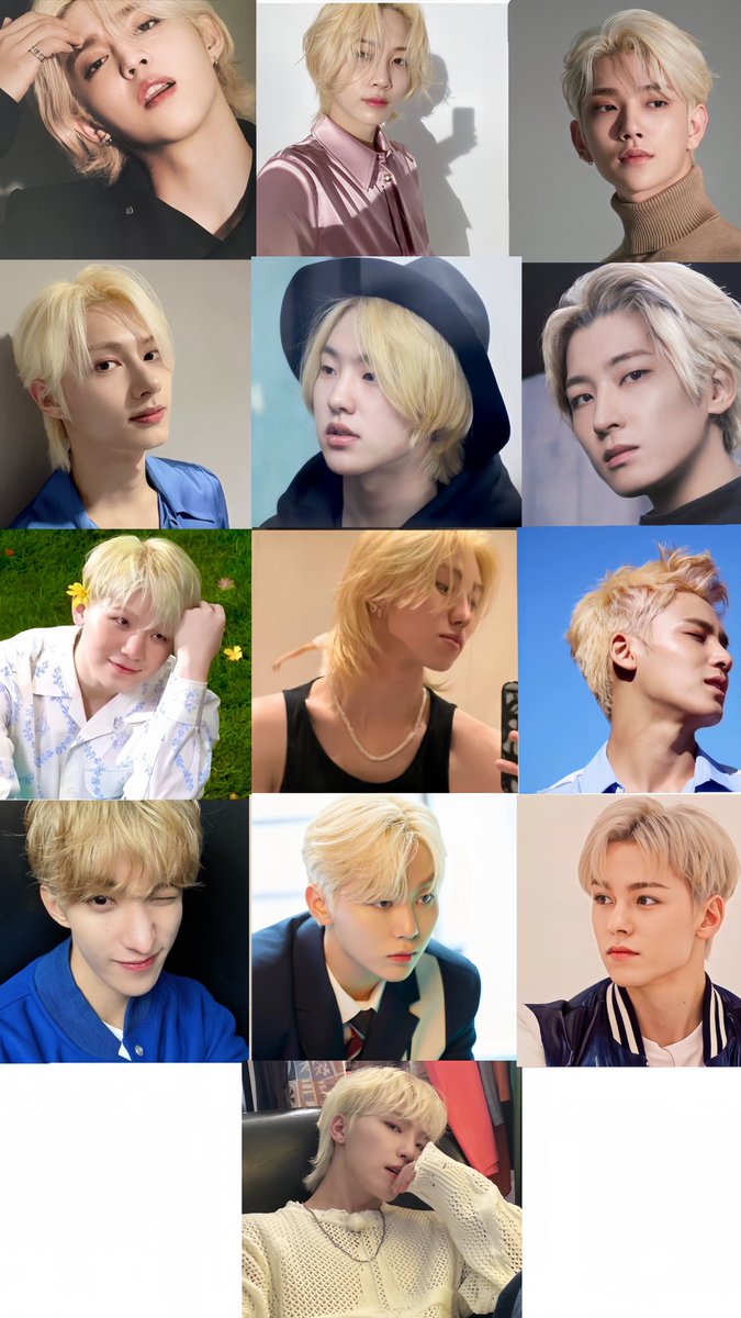 Addictsvt's tweet image. — SVT with different hair colors;
 A thread
Starting with blonde ✨