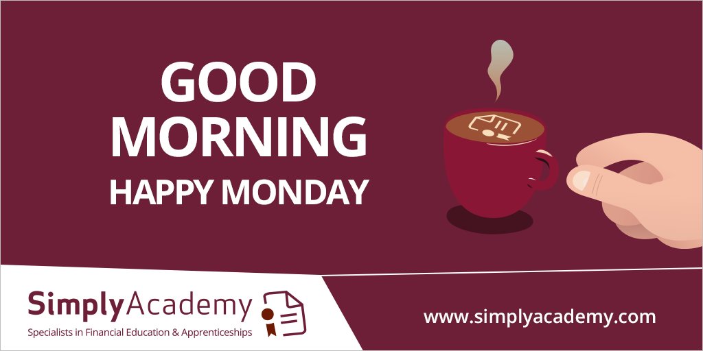 ☕ Has this #BankHolidayMonday got you thinking about a new career? 👉 Take the first step towards a rewarding career in #FinancialServices by booking your #CeMAP or #DipFA course at simplyacademy.com/our-courses/ #MotivationMonday