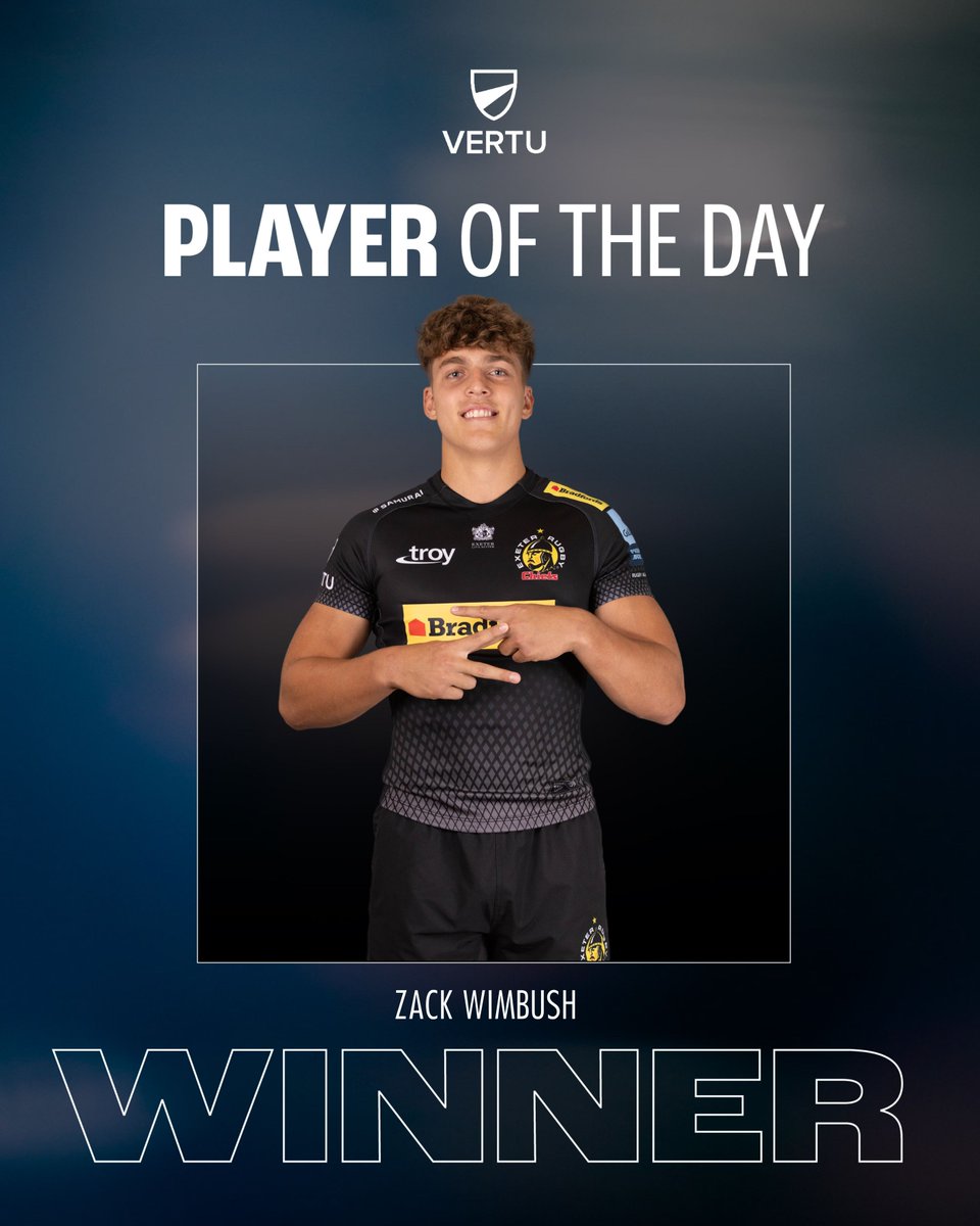 🫵 You voted Zack Wimbush as your @vertumotors Player of the Day! 🤩 Congratulations Zack, fantastic performance against the Falcons 🙌 #JointheJourney | #EXEvNEW 🦅