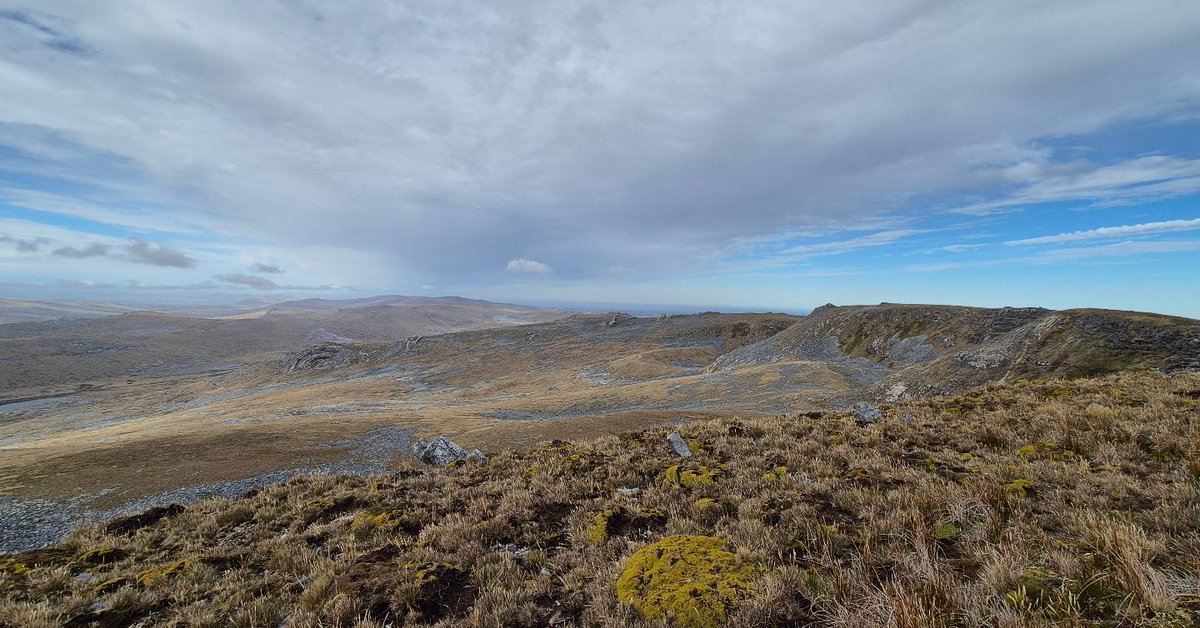 Views from the top 😍

#Falklands #falklandislands
