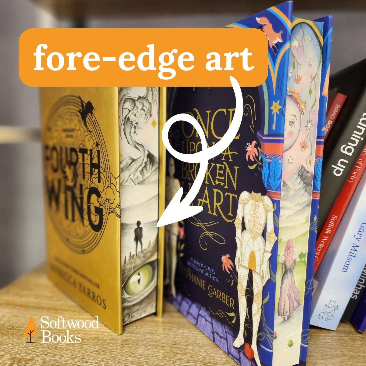 What would a hand-painted edge design look like on YOUR book? 😉 Check out our amazing new offering for authors! ❤️