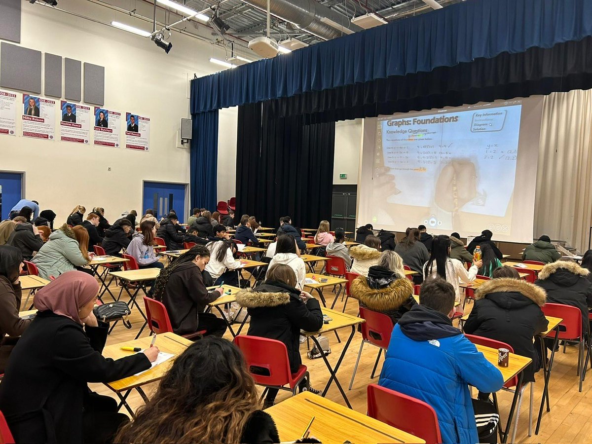 Our Year 11 Easter holiday study support sessions got off to a superb start yesterday with nearly 160 students attending maths and science. Every student has received their own personalised timetable for the holidays and revision planner to complete at home.