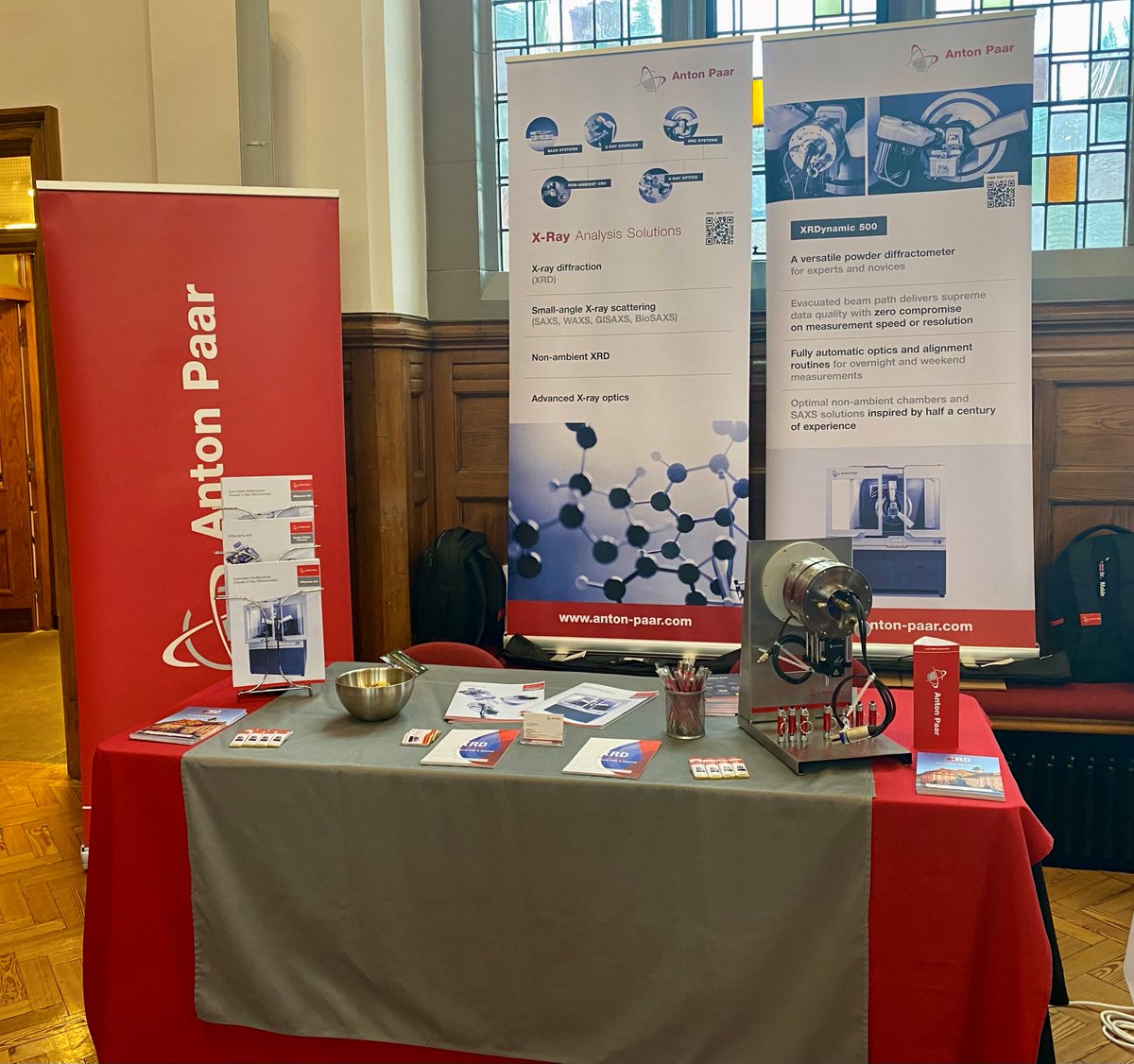 We are set up and ready to go!! You can see us at stand 13 at the British Crystallographic Association (BCA) Spring Meeting until the 28 March at the University of Leeds.   We are looking forward to meeting you. shorturl.at/gHKM8
#BCA2024 #BCA #batteryresearch #xrd #saxs