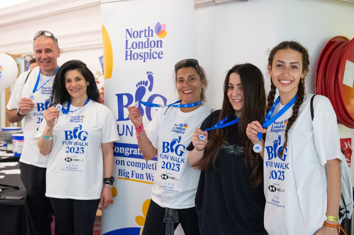 NLondonHospice's tweet photo. Did you know our Big Fun Walk has been running for over 20 years?! We want you to share your favourite Big Fun Walk memory with us! π£π If you are still to sign up to this yearβs walk, now is your reminder to do so! Visit https://t.co/nrnuuwquxN
#BigFunWalk #BigFunWalk2024 https://t.co/TqzSCaHCuL