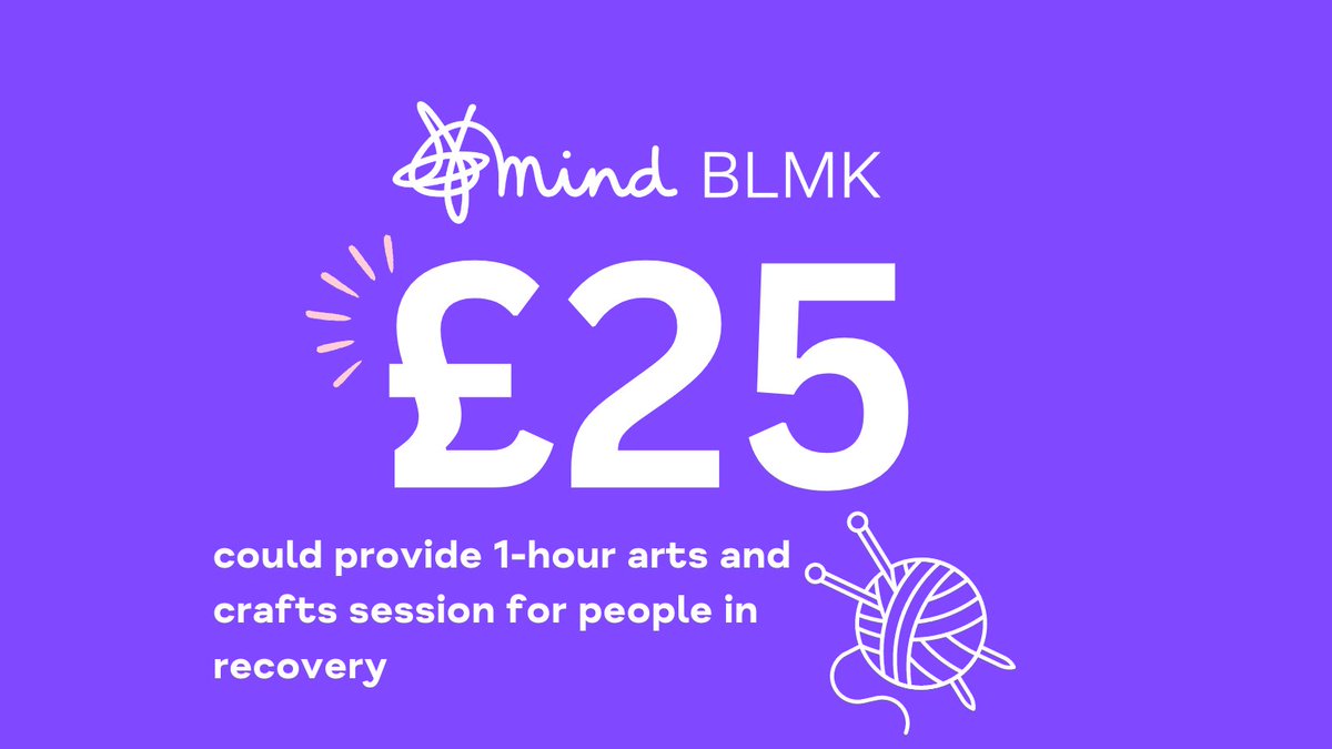 We really appreciate any donation that helps support our life-changing mental health and wellbeing services across Bedfordshire, Luton and Milton Keynes. 👉 If you'd like to help support positive mental health locally, 𝙮𝙤𝙪 𝙘𝙖𝙣 𝙙𝙤𝙣𝙖𝙩𝙚 𝙝𝙚𝙧𝙚; mind-blmk.org.uk/support-us/don…