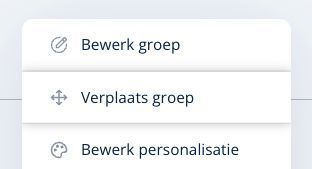 𝗥𝗲𝘀𝗵𝘂𝗳𝗳𝗹𝗲 𝘁𝗵𝗲 𝗰𝗮𝗿𝗱𝘀 🃏 

Soms moet je oude structuren even helemaal omgooien om tot nieuwe inzichten te komen. 

Ervaringwijzer helpt je hier nu bij. Het is nu namelijk mogelijk om je structuur aan te passen door groepen te verplaatsen.