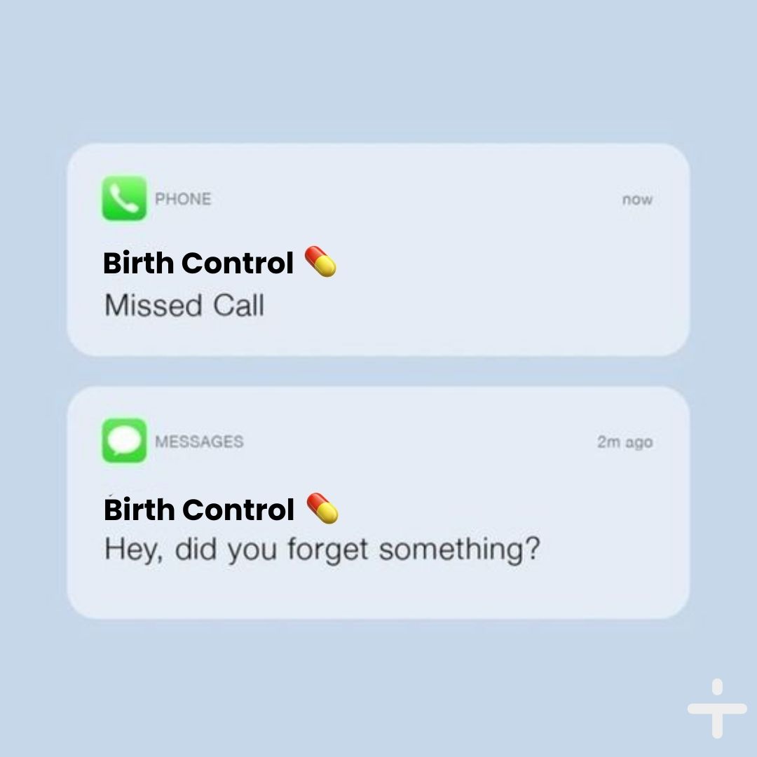 It's another long weekend coming up, and it's also the end-of-the-month rush! We can get super forgetful but we're here to help, here's your reminder to take your birth control! 💊🛎️ #BirthControlReminder #HealthComesFirst #Contro #LongWeekend