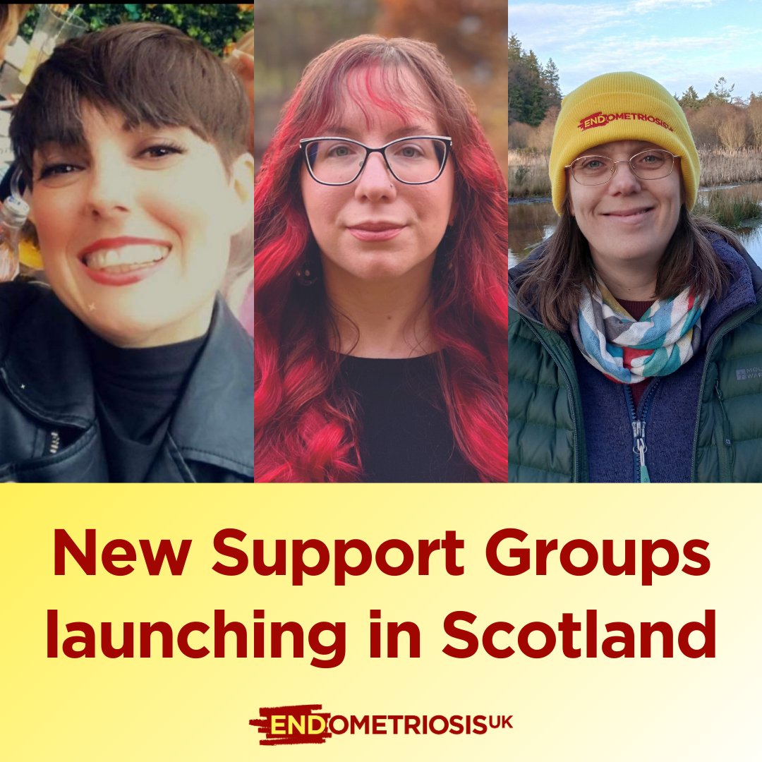 We're pleased to share that four new support groups have officially launched inEdinburgh West, Moray, Inverness and the Western Isles. A huge thank you to our volunteers for expanding support in Scotland 💛 Find out more: endometriosis-uk.org/four-new-suppo…