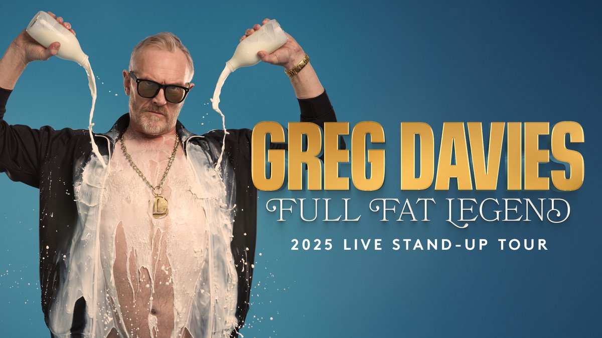 Avalon (@avalonent) on Twitter photo Greg Davies (<a href="/gdavies/">Gyimah Davies</a>) returns to stand-up after seven years with... Full Fat Legend
avalonuk.com/2024/03/26/gre… Greg Davies (<a href="/gdavies/">Gyimah Davies</a>) returns to stand-up after seven years with... Full Fat Legend
avalonuk.com/2024/03/26/gre…
