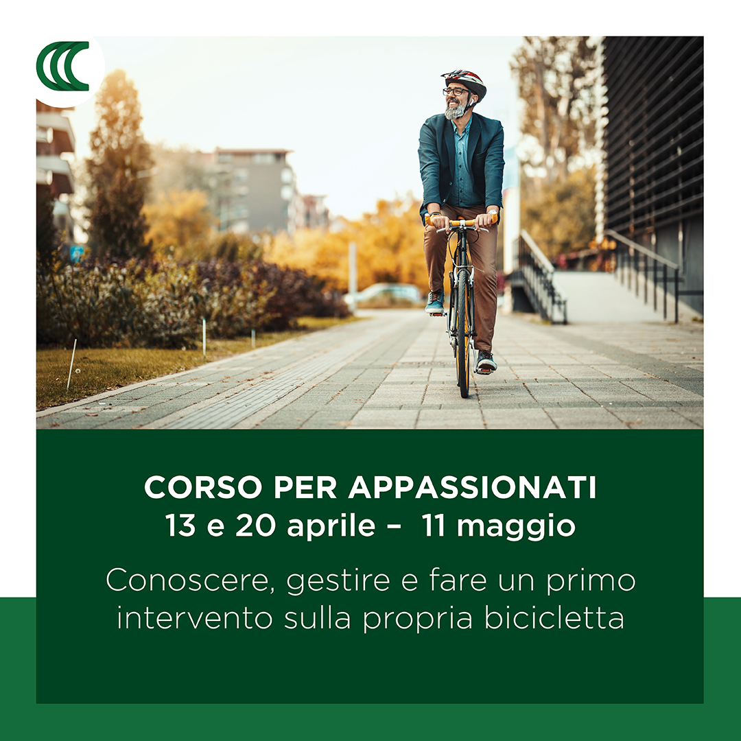 camcom_milomb's tweet image. Sei un appassionato di bicicletta?
Partecipa al corso “Conoscere, gestire e fare un primo intervento sulla propria bicicletta&quot; di #Formaper, in collaborazione con #IstitutoGatti - Confartigianato. Scopri di più al link:
formaper.it/prodotto/corso…
