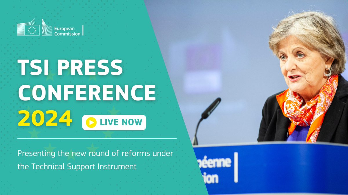 📢The #TSI Press conference is live ! Watch the livestream now 👉 europa.eu/!Jw63DJ