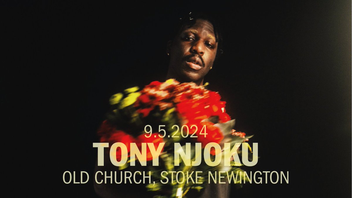 NEW: Fresh from the release of his new single 'La Ruée', @TonyNjokuMusic will play London's @theoldchurchN16 in May ❤️ Bag tickets this Thursday at 10am 👉 livenation.uk/n5ja50R1WWA