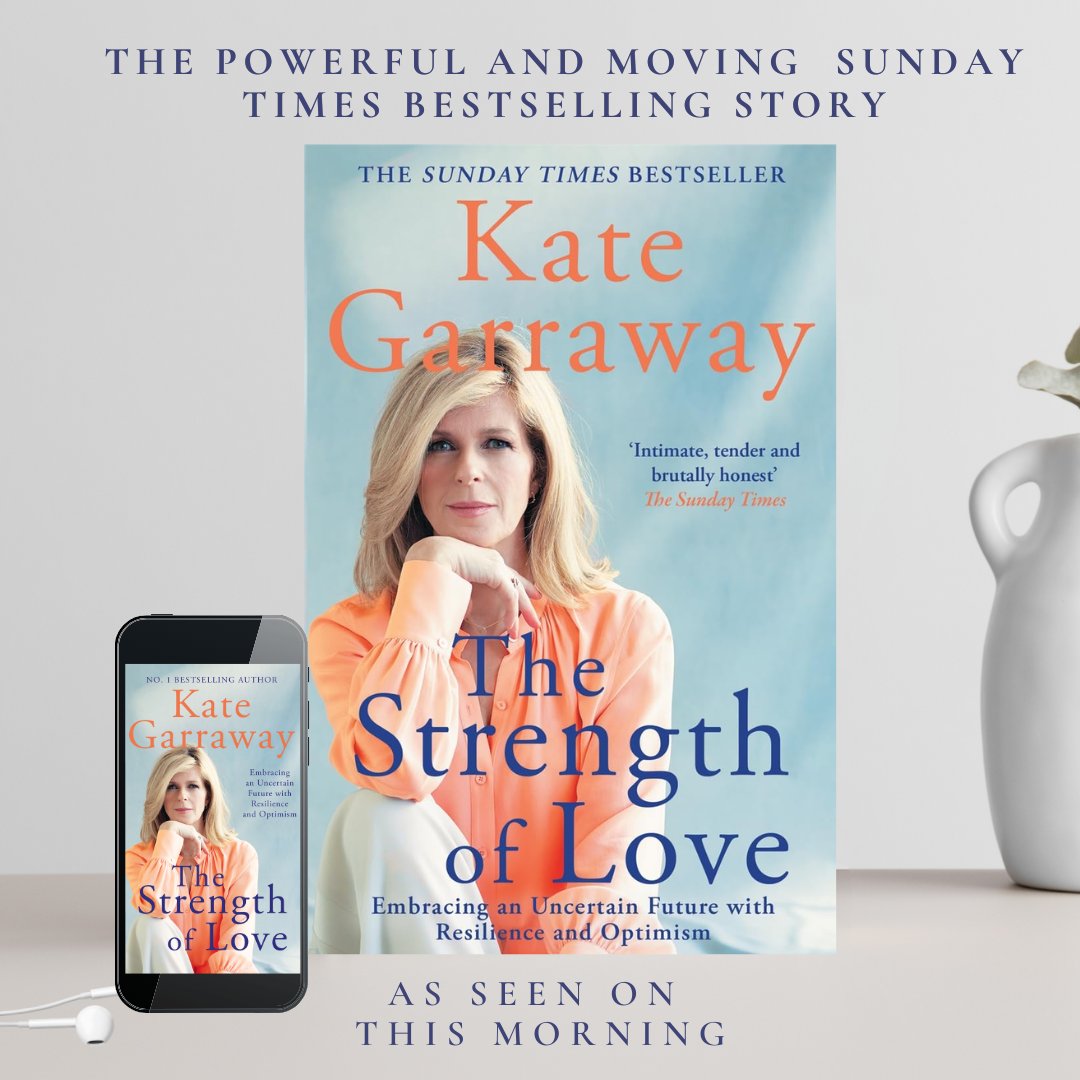 Did you catch our very own @kategarraway on @GMB this morning? If you missed it, never fear - keep an eye on @BBCTheOneShow for all things #TheStrengthOfLove... Shop the book: geni.us/KateGarrawaypbk