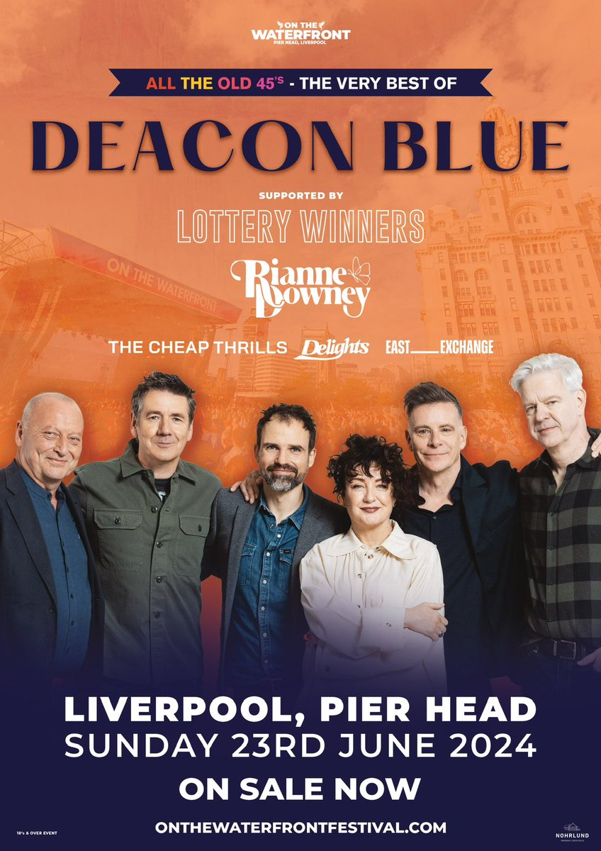 EastExchange.Band (@east_exchange) on Twitter photo Big Announcement ๐คฏ ๐
We will be supporting a massive staple in the music game;
<a href="/deaconbluemusic/">Deacon Blue</a>
<a href="/OTWFLiverpool/">On The Waterfront presents</a>
Massive thanks to <a href="/livenationuk/">Live Nation UK</a> & <a href="/iloveliveevents/">I Love Live Events</a> โค๏ธ
#deaconblue #dignity #otwliverpool Big Announcement ๐คฏ ๐
We will be supporting a massive staple in the music game;
<a href="/deaconbluemusic/">Deacon Blue</a>
<a href="/OTWFLiverpool/">On The Waterfront presents</a>
Massive thanks to <a href="/livenationuk/">Live Nation UK</a> & <a href="/iloveliveevents/">I Love Live Events</a> โค๏ธ
#deaconblue #dignity #otwliverpool