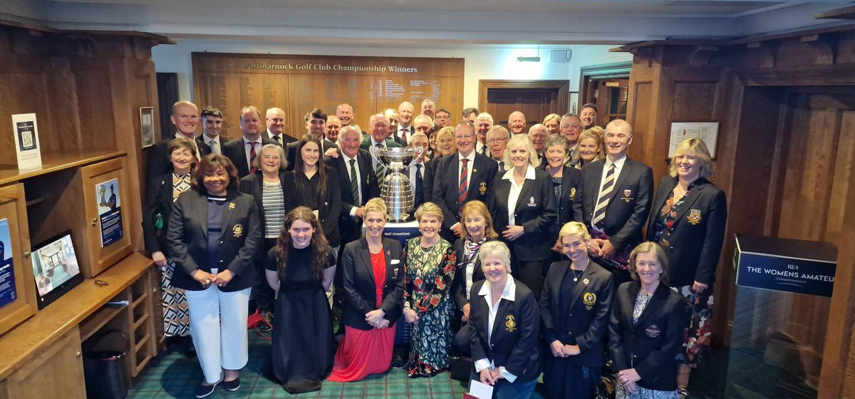 Our countdown to staging this year’s Women’s Amateur Championship continued at the weekend as we hosted captains from 15 local clubs and representatives from @GolfIreland_ at our Captains Invitational Day, with a fabulous day of golf and lunch. Thanks to those who joined us!