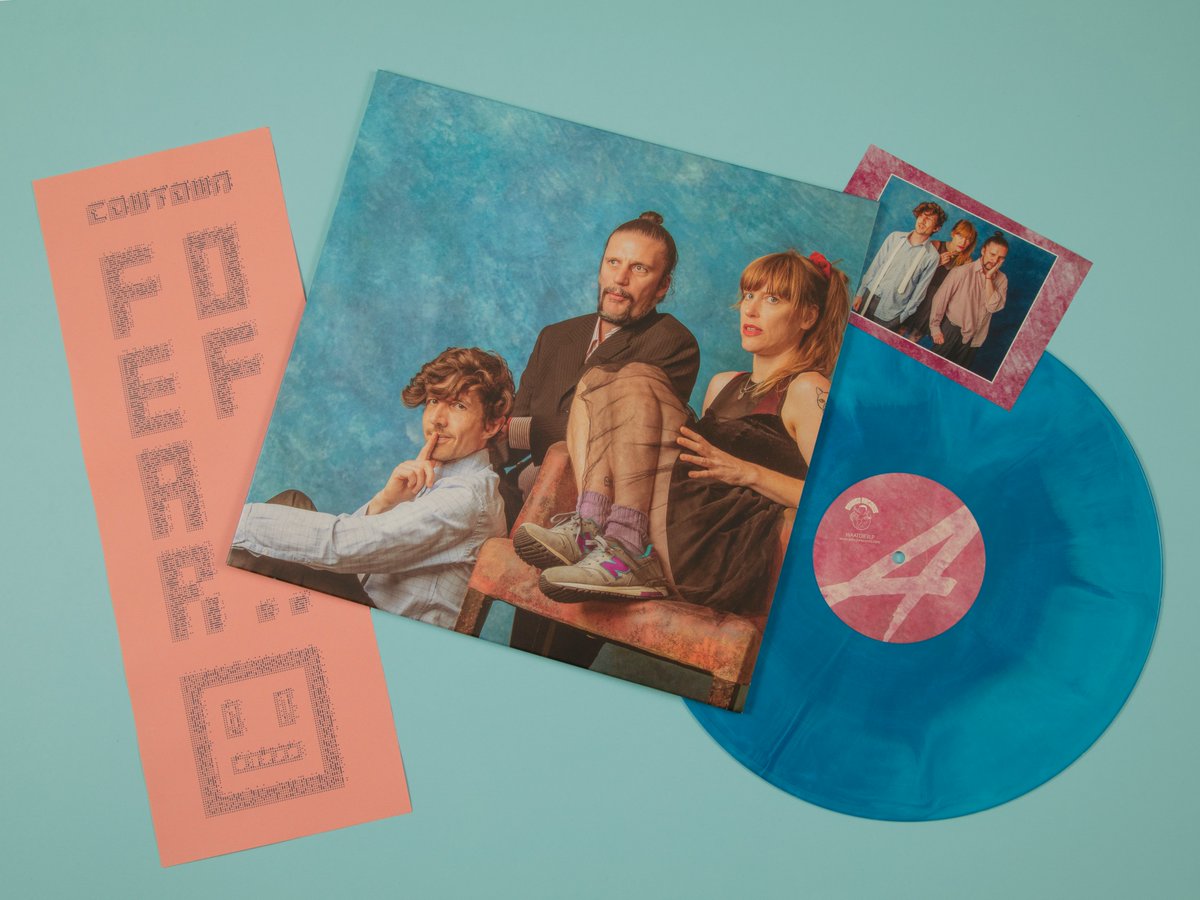 Announcement day! The new <a href="/wearecowtown/">cowtown</a> album will be out on Gringo on 31st May! Pre-order now from cowtown.bandcamp.com/album/fear-of

Comes on Teal &amp; White Marble vinyl, with a poster and postcard.