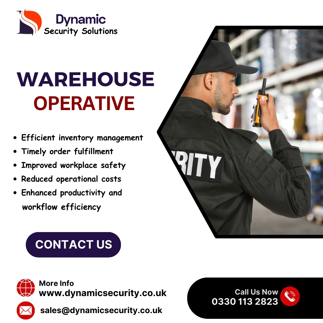 Experience unparalleled warehouse security with us. 
.
𝐑𝐞𝐚𝐝 𝐌𝐨𝐫𝐞: bit.ly/3v48iz4
𝐂𝐚𝐥𝐥 𝐮𝐬 𝐚𝐭 | 0330 113 2823
Email us | sales@dynamicsecurity.co.uk
.
#securityguard  #warehouse #warehouseoperative #warehouseoperativesecurityservices