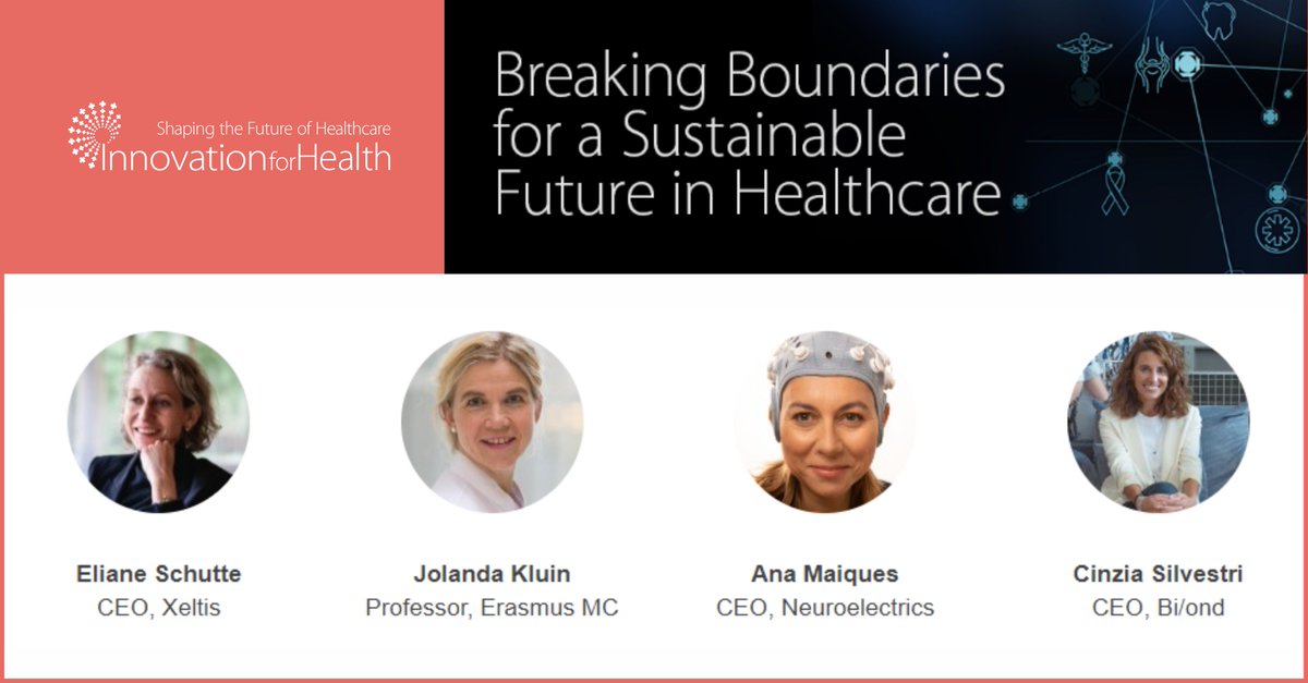 Join Cinzia Silvestri and over 70 other speakers at Innovation for Health, the conference where #biology meets #technology.