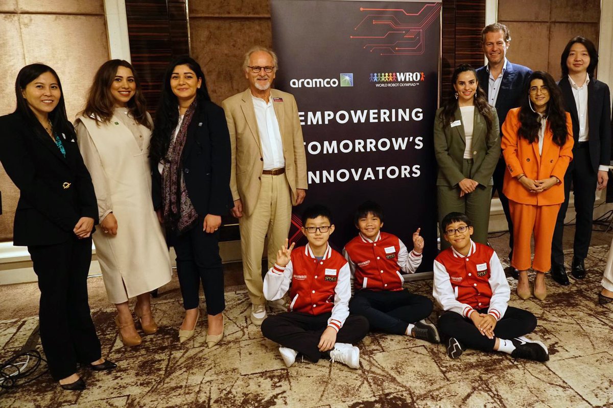 🚀 Exciting News! 🚀 WRO is teaming up with @aramco as our new Global Innovation Partner!🌟 This partnership marks a significant leap forward in our quest for innovation and inspiration of young minds around the world. ow.ly/JbwR50R1W9l #Innovation #Robotics #WRO #aramco