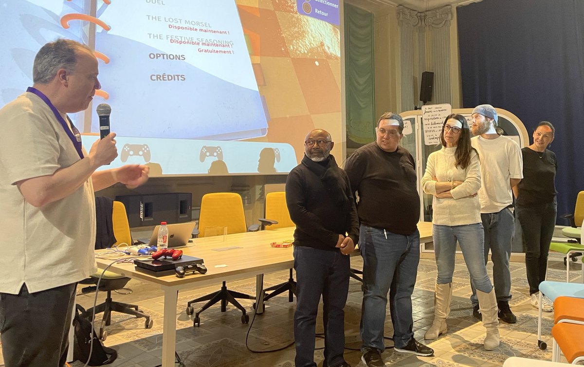 Le partenariat avec @DSDEN13, @marseille, @ampiric et @reseau_canope réponds aux problématiques des acteurs de l’éducation. Le GIP Réussite éducative a pu initier une journée sur les approches éducatives par le jeu. La ludothèque de @marseille : un outil.👏