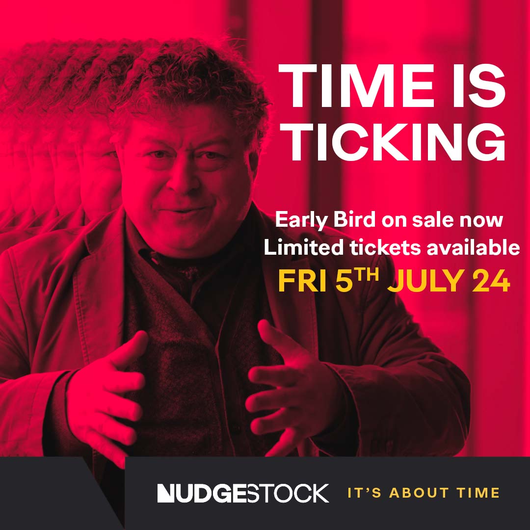 ❗️ Attention early birds ❗️ 🎟️🌟 Early Bird tickets for #Nudgestock2024 are now LIVE! 🎉 Grab them before they flutter away! Don't miss out and secure your spot at #Nudgestock2024 now! eventbrite.co.uk/e/nudgestock-2…