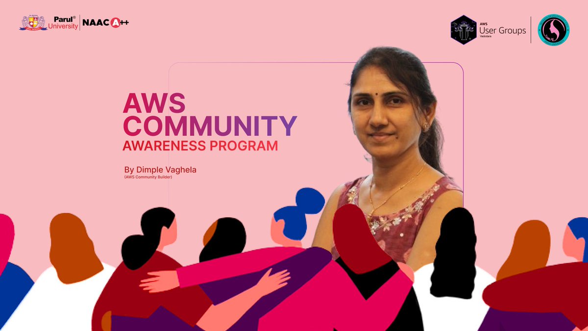 The AWS community is making a difference? Join us on 29th March at @ParulUniversity for an eye-opening awareness session by Dimple Vaghela, To celebrate #InternationalWomenDay and to dive into exciting tech discussions. Link to entry : meetup.com/aws-community-…