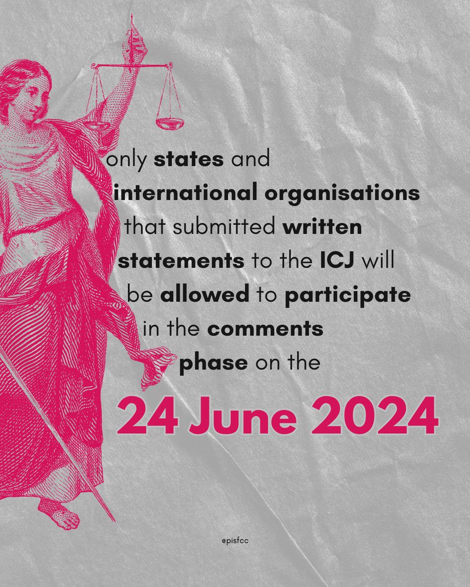 PISFCC thanks states & authorised international organisations for their written submissions to the #ICJ for an #AO on #climatechange! We look forward to continued collaboration towards the next ICJ deadline on June 24th. The fight for #climatejustice continues! #ClimateICJAO