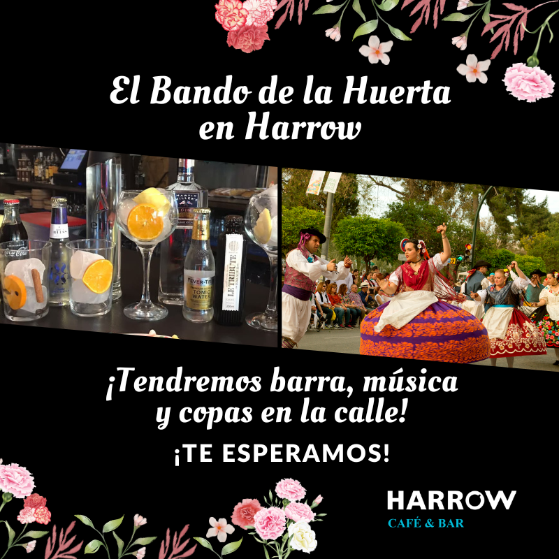 HarrowMurcia's tweet photo. Este Bando de la Huerta disfrútalo con nosotros en Harrow 💐🍋 Tendremos barra, música y copas en la calle para que lo pases en grande 🍹🍻 ¡Te esperamos! 😎

#Harrow #BandodelaHuerta2024 #Bando2024 #bando #tradición #bar #Murcia #Centrofama  #gastronomíamurciana #comerenmurcia https://t.co/8DpVzlbt4r