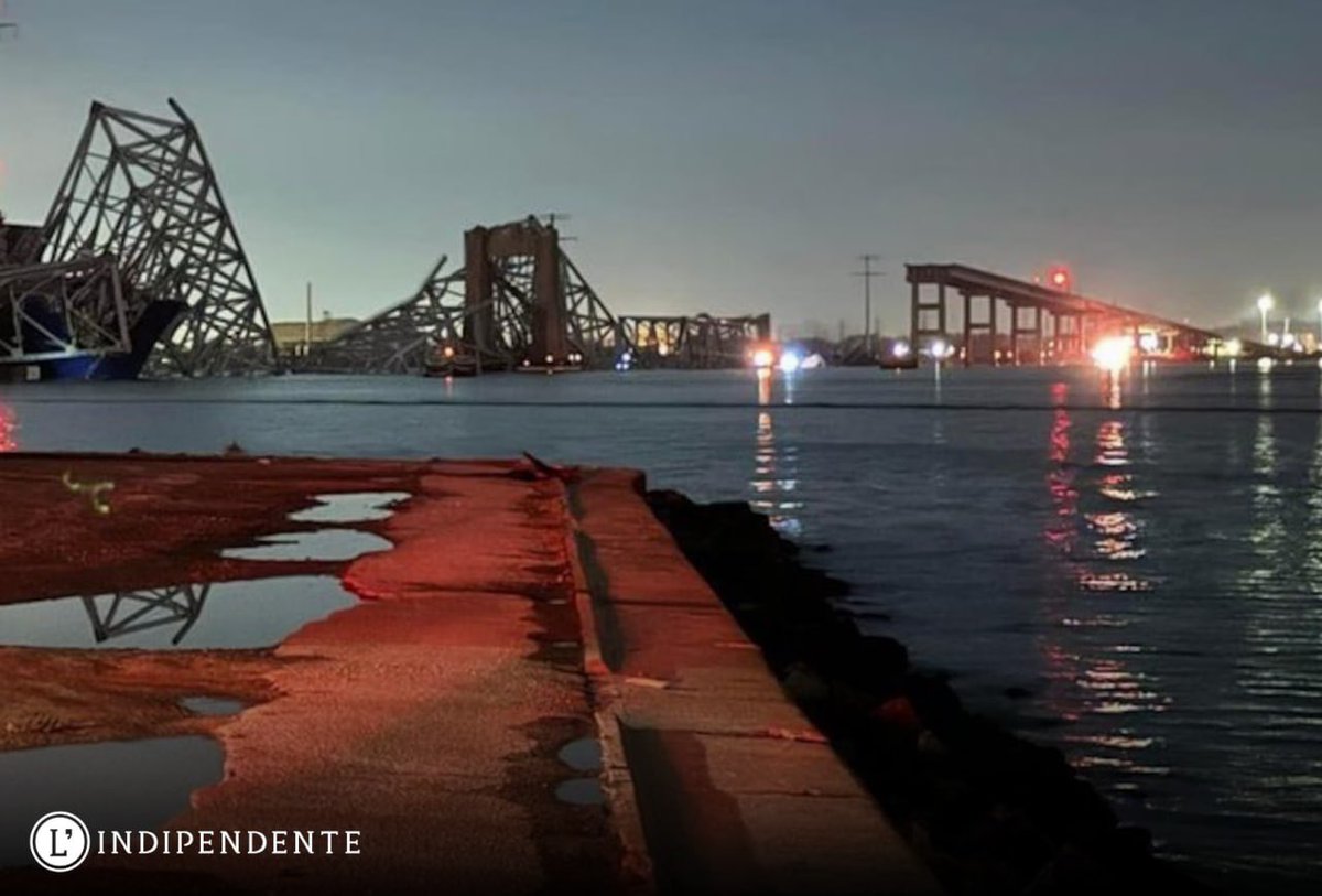 lindipende's tweet image. #USA, crolla un ponte a #Baltimora: almeno 7 dispersi

➡️ lindipendente.online/2024/03/26/usa…