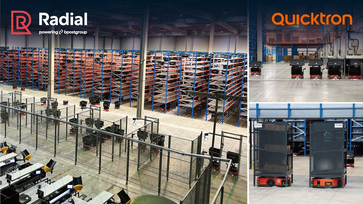 Struggling to fulfill orders on time? Stuck in a warehouse maze? It's time to embrace an efficiency revolution! Every inch counts!

Look into Radial Europe’s Strategic use of vertical &amp; horizontal layouts in hybrid picking

𝐖𝐡𝐚𝐭’𝐬 𝐧𝐞𝐰 𝐭𝐡𝐞𝐫𝐞?👇
quicktron.com/industries/127