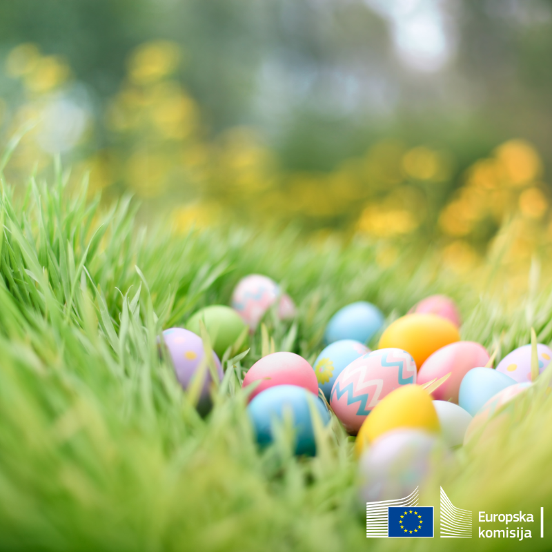 Predstavništvo #EKHrvatska želi sretan i blagoslovljen Uskrs svima koji danas slave! 🐰

Neka radost Uskrsa ispuni vaše srce ljubavlju, nadom i srećom. 🌷🐣

#HappyEaster #EU