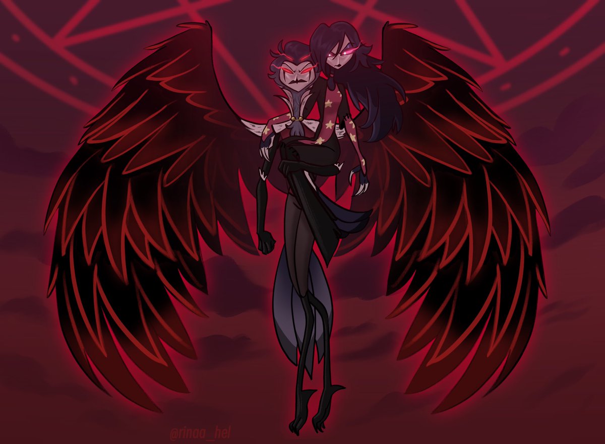 My favourite scene from Hazbin hotel but with favourite birds from Helluva boss 

#HelluvaBoss #HelluvaBossStolas #HelluvaBossOctavia