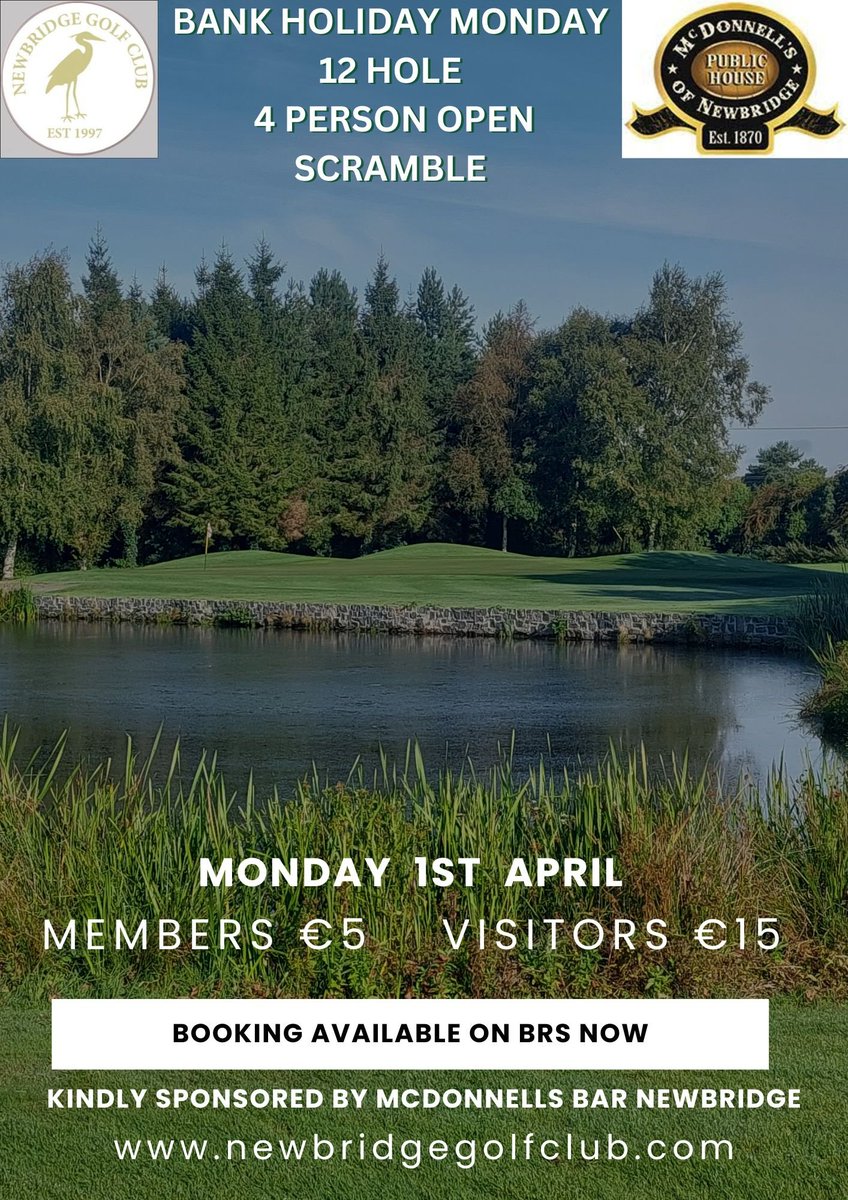 Newbridge Golf Club (@NewbridgeGC) on Twitter photo 2024-03-26 10:11:43