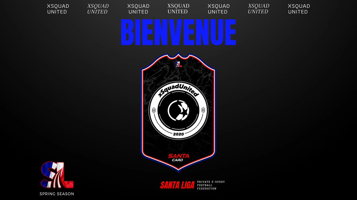 SMG Community (@community_smg) on Twitter photo ๐ Welcome to Santa Liga France 2024 ๐จ๐ต
๐ Spring Season
โฝ๏ธ <a href="/xSquadUnited/">xSquadUnited</a>
#SL24 #SANTALIGAFRANCE #FC24 #EAFC #ProClubs #OnlyForProPlayers ๐ Welcome to Santa Liga France 2024 ๐จ๐ต
๐ Spring Season
โฝ๏ธ <a href="/xSquadUnited/">xSquadUnited</a>
#SL24 #SANTALIGAFRANCE #FC24 #EAFC #ProClubs #OnlyForProPlayers