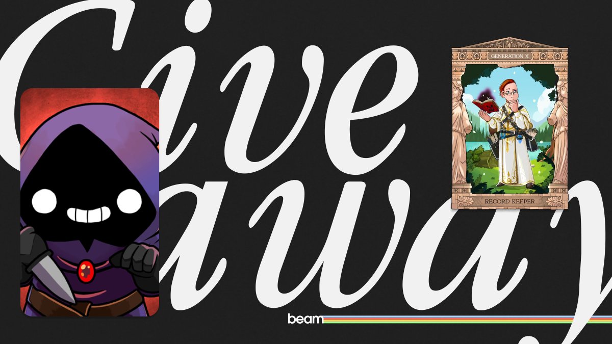 .<a href="/Blackwater_Town/">Castle Of Blackwater</a> - Giveaway 🏰 

We're giving away an exclusive NFT from the Castle of Blackwater collection to one lucky winner! 

Which one? The Record Keeper 📖 

How to win? 🎁 

🩷 Like this tweet
🔱 Follow <a href="/Blackwater_Town/">Castle Of Blackwater</a> and <a href="/BuildOnBeam/">Beam</a>
 
*No UK residents