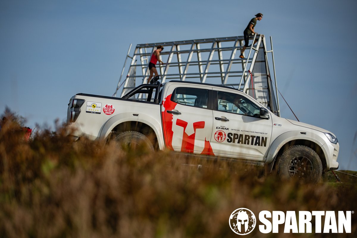 IsuzuUKPR's tweet photo. Press release: Isuzu UK pushes forward for second year with Spartan as Official Automotive Partner 🛡️
https://t.co/6b30KIZCKy
#Isuzu #DMax #DrivenToDo #Spartan #SpartanRace #ObstacleRace #OfficialAutomotivePartner https://t.co/lqTEjBV772