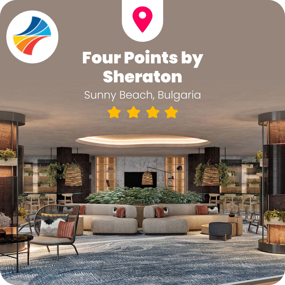 🌟Four Points by Sheraton Sunny Beach has just finished a complete refurbishment and upgrade plus we are offering savings of up to £479 and for arrivals between 8 and 28 June. 🌟 Book your holiday now 👉 bit.ly/43C4T82