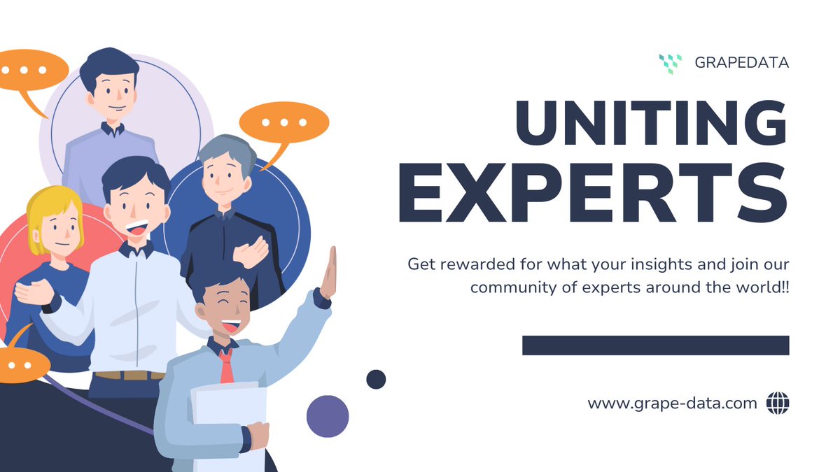 RealGrapeData's tweet image. We’re proud to provide our network with unmatched opportunities. From meeting specific needs of clients to offering a wide range of surveys, we ensure you have access to unique and rewarding projects. Experience the GrapeData advantage today! #UniqueOpportunities #Passiveincome🛠️