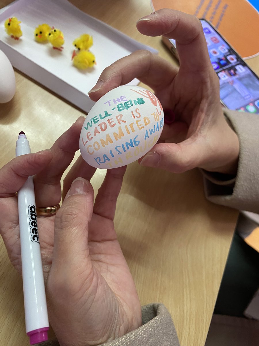 #leaders are #championing #Excellence thank you @CletNb for opening our #eggstravaganza activity today. Your dedication to @pathway_team is 💯. Who else is joining our egg-citing day? #PathwayEaster @MLU_1981 @SigsworthJanice @ImperialPeople