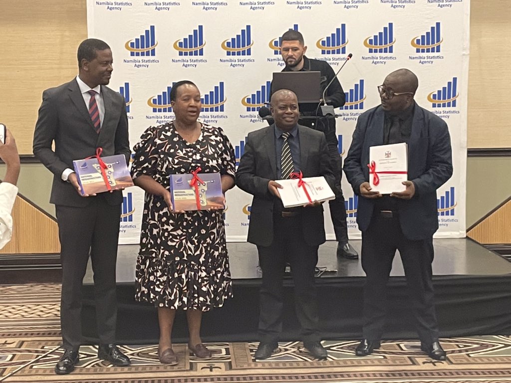 namstatsagency's tweet photo. Launch of the National Land Cover Classification Standard and the National Infrastructure Atlas @NPC_Namibia @MAWLR_Nam @SalomoHei @AShimuafeni
#NSA #NPC #MAWLR
#StatisticsforDevelopment https://t.co/z7qZf5uOEl