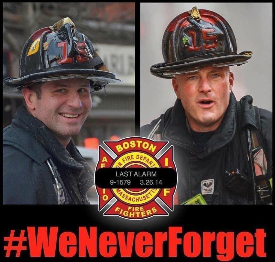 We continue to stand with the Walsh and Kennedy Families as well as the brothers and sisters of Boston Firefighters @LOCAL_718. Ed and Michael’s ultimate sacrifice will never be forgotten.