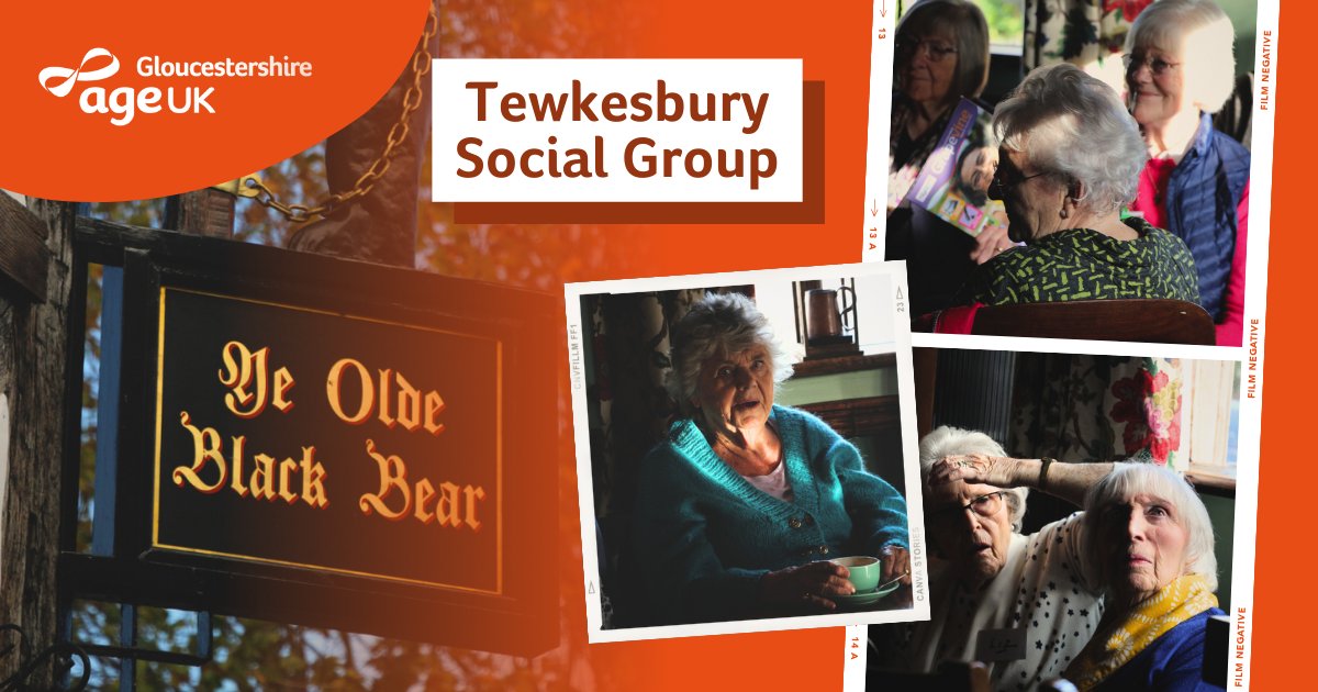 On Wednesdays from 10:30am, you can join Ida at the Black Bear in Tewkesbury! 🤝 We always love seeing friendly new faces, so why not pop along! ☕ For more information, visit ageuk.org.uk/gloucestershir… 🧑‍💻
