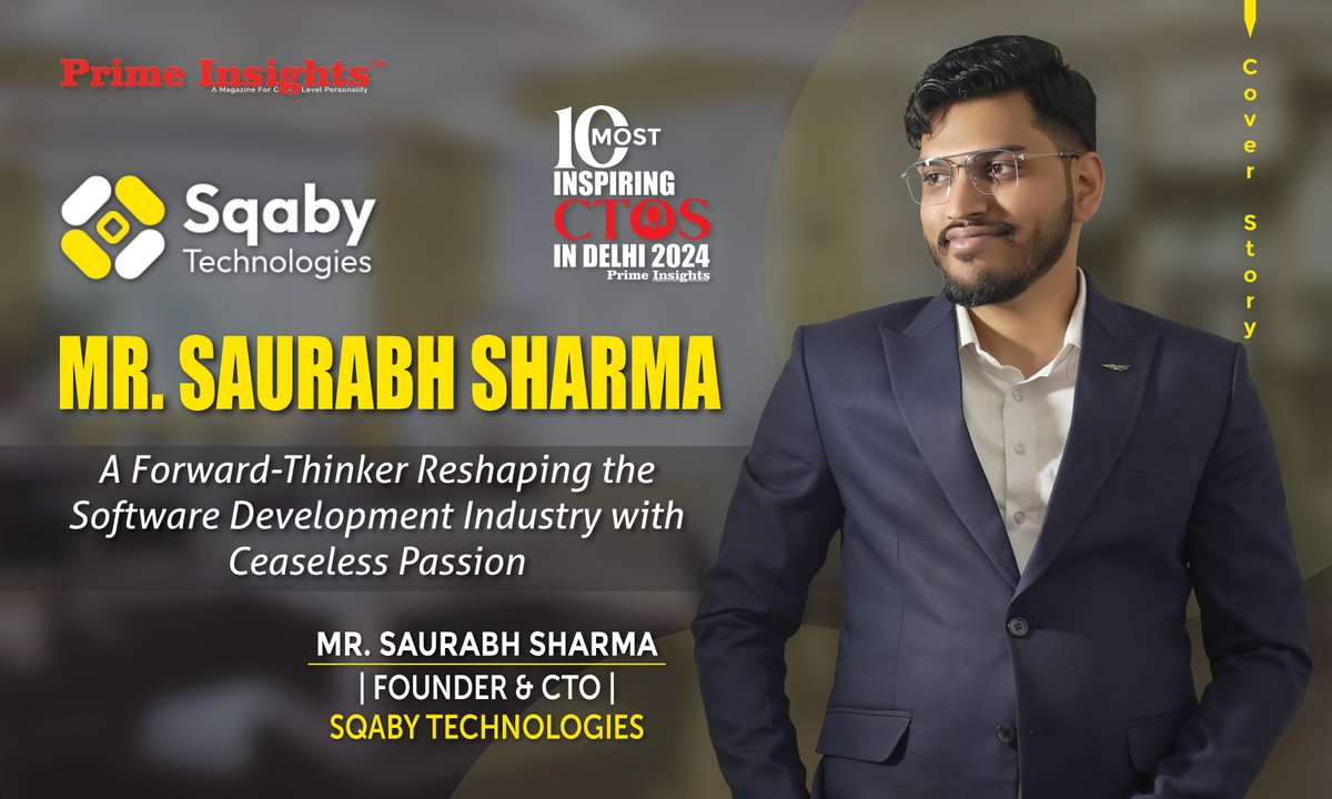 Mr. Saurabh Sharma

10 MOST INSPIRING CTOS IN DELHI 2024

primeinsights.in/saurabh-sharma…

#sqabytechnologies #softwaredevelopmentindustry #skilledprofessionals #technologies #flutter #laravel #noda #react #uiux #graphicdesigners #softwaretestingexperts #hrteam #success #userfriendly