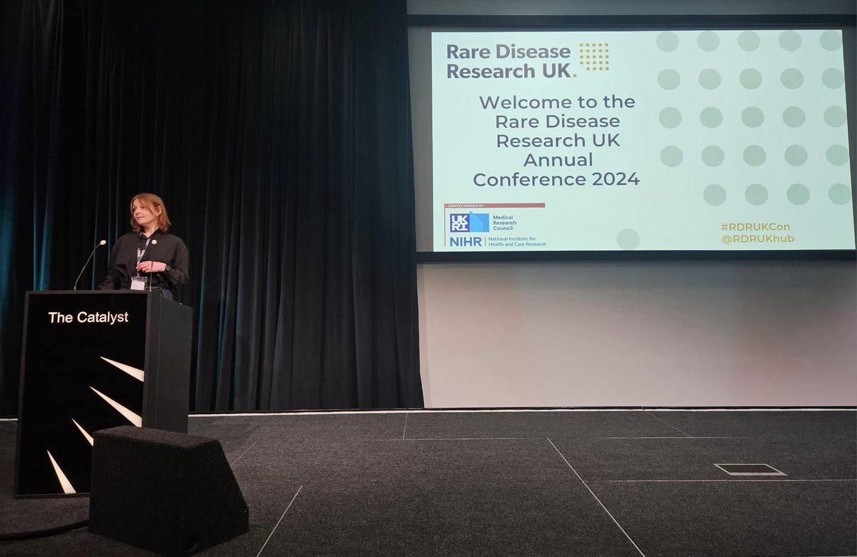 Today we're at the Rare Disease Research UK first Annual Conference #RDRUKcon, showcasing the strengths and opportunities in #raredisease research and infrastructure in the UK