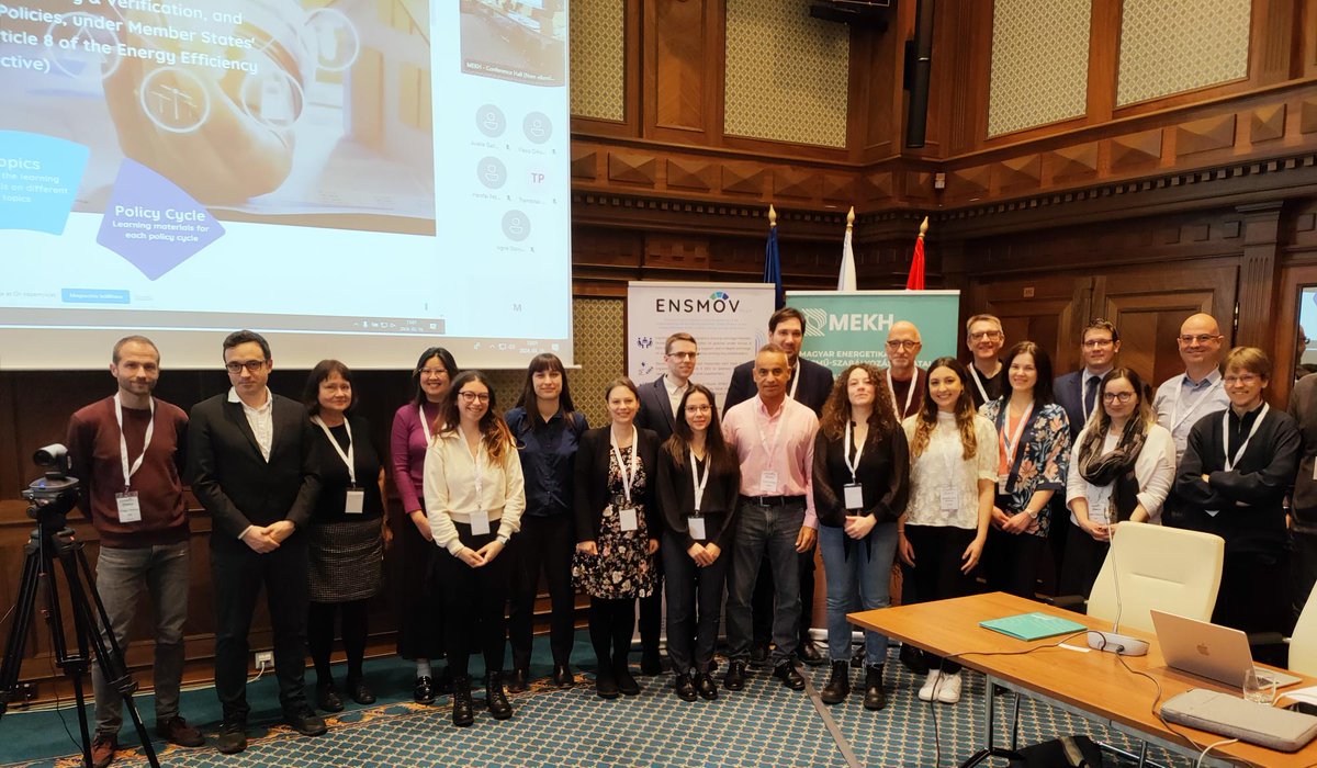 🤝 Greetings from the #ENSMOVPLUS team meeting last week!

We met up in Budapest at the MEKH quarters to go through the project's progress and tasks ahead.

Look out for future reports, workshops and webinars!