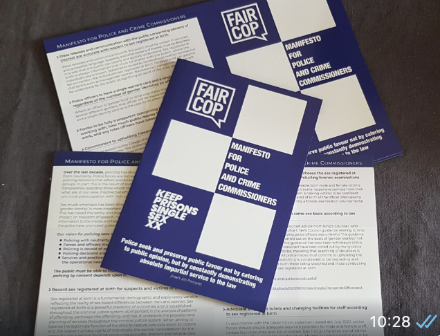 Hard copies of the PCC Manifesto now available. * Send them to your PCC & all candidates standing for election * Use them to leaflet your local area Email admin@kpssinfo.org We will send out as many copies as you need free of charge. @WeAreFairCop @PoliceSEENUK