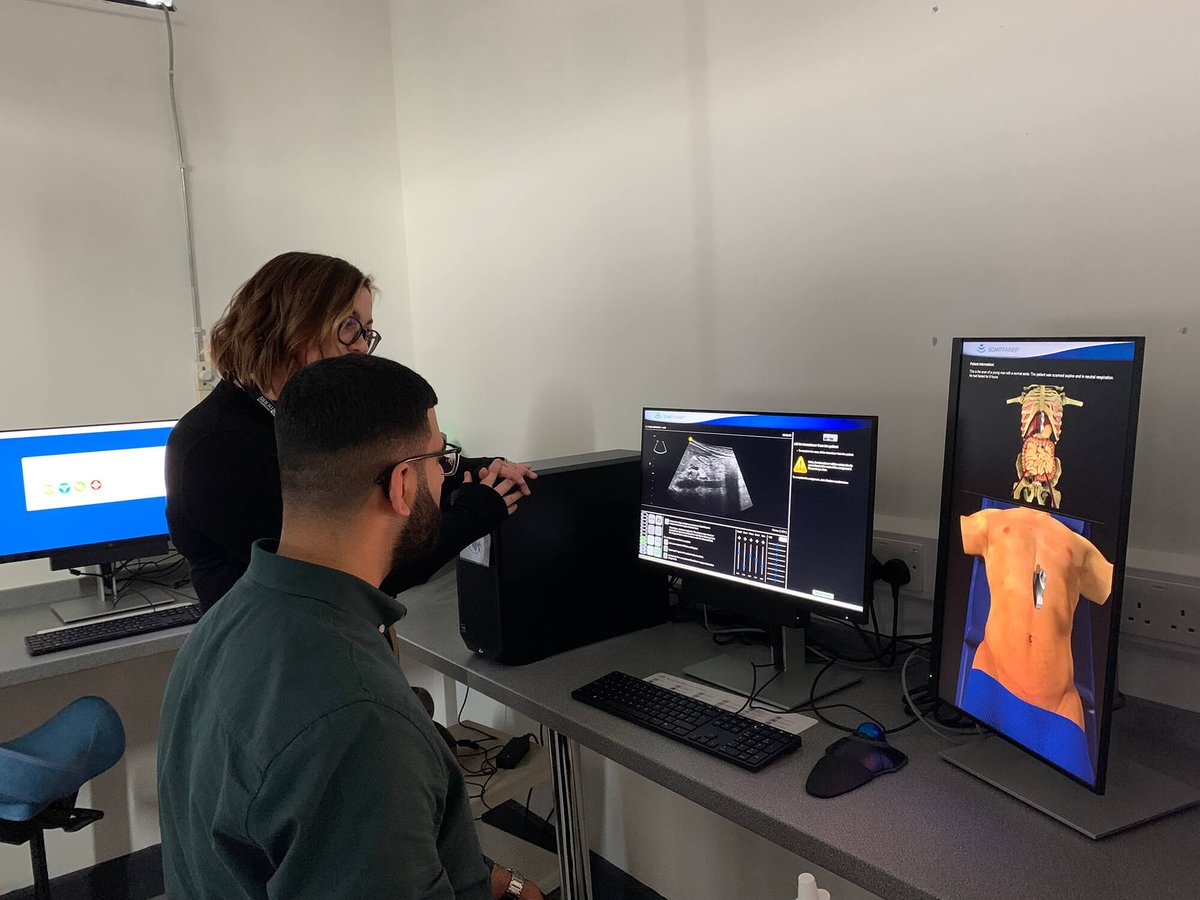 A hi-tech upgrade <a href="/DerbyUni/">University of Derby</a>, supported by <a href="/NHSEngland/">NHS England</a>, has created some of the most advanced ultrasound teaching resources in the country. Find out more: ow.ly/a1WX50R1XrO <a href="/SmarterScanning/">Intelligent Ultrasound</a> #MITA